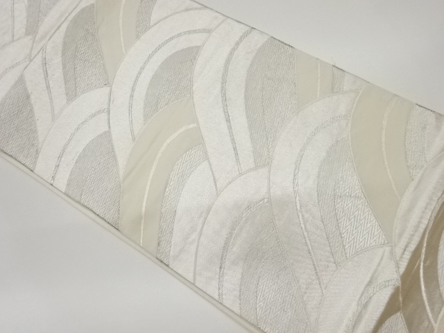 波模様織出し袋帯